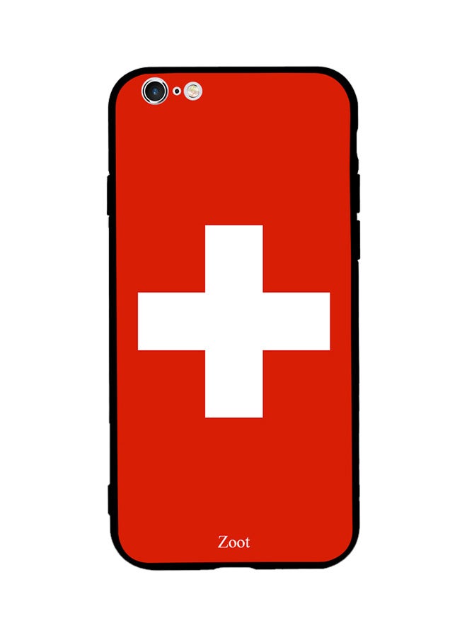 Zoot Thermoplastic Polyurethane Skin Case Cover -for Apple iPhone 6s Plus Switzerland Flag Switzerland Flag