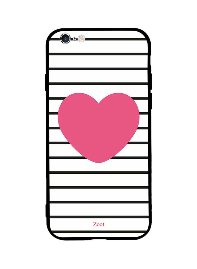 Zoot Thermoplastic Polyurethane Skin Case Cover -for Apple iPhone 6s Plus Pink Heart Stripes Pink Heart Stripes