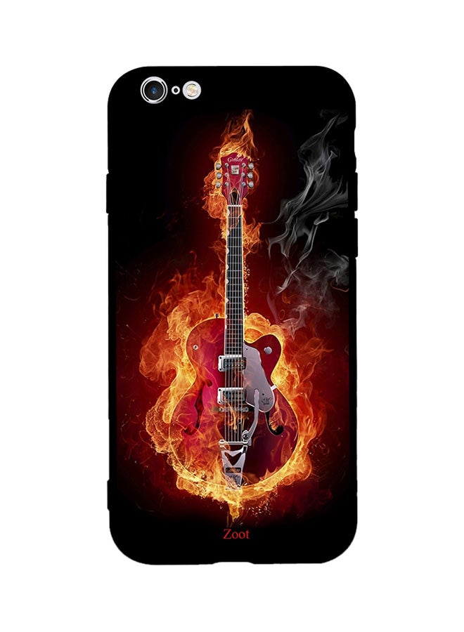 Zoot Thermoplastic Polyurethane Skin Case Cover -for Apple iPhone 6s Plus Fire Guitar Fire Guitar