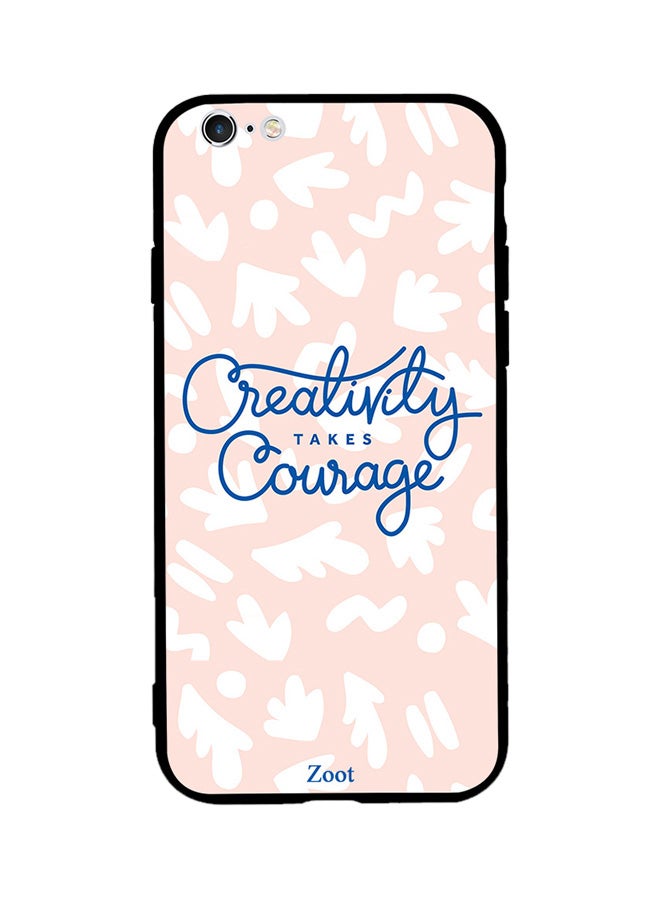 Zoot Thermoplastic Polyurethane Skin Case Cover -for Apple iPhone 6s Plus Creativity Takes Courage Creativity Takes Courage