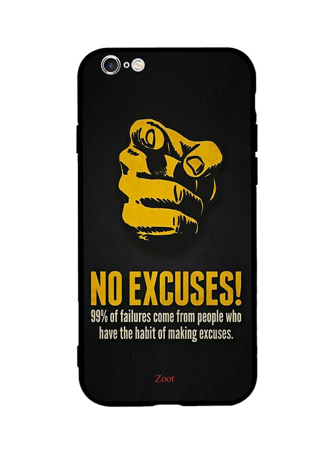 Zoot Thermoplastic Polyurethane Skin Case Cover -for Apple iPhone 6s Plus No Excuses No Excuses