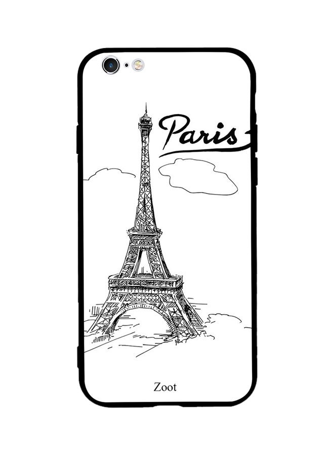 Zoot Thermoplastic Polyurethane Protective Case Cover For Apple iPhone 6 Plus Doodle Eiffel Tower
