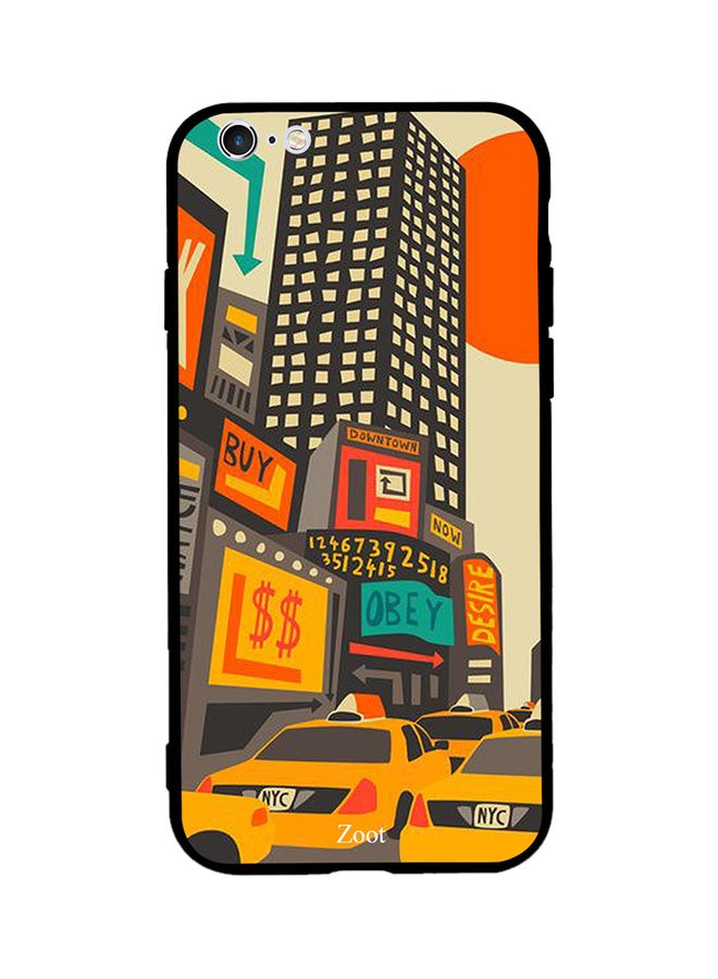 Zoot Thermoplastic Polyurethane Protective Case Cover For Apple iPhone 6 Plus Time Square