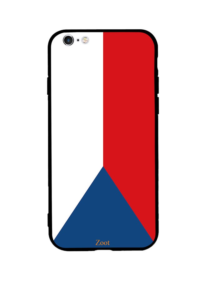 Zoot Thermoplastic Polyurethane Protective Case Cover For Apple iPhone 6 Plus Czech Republic Flag