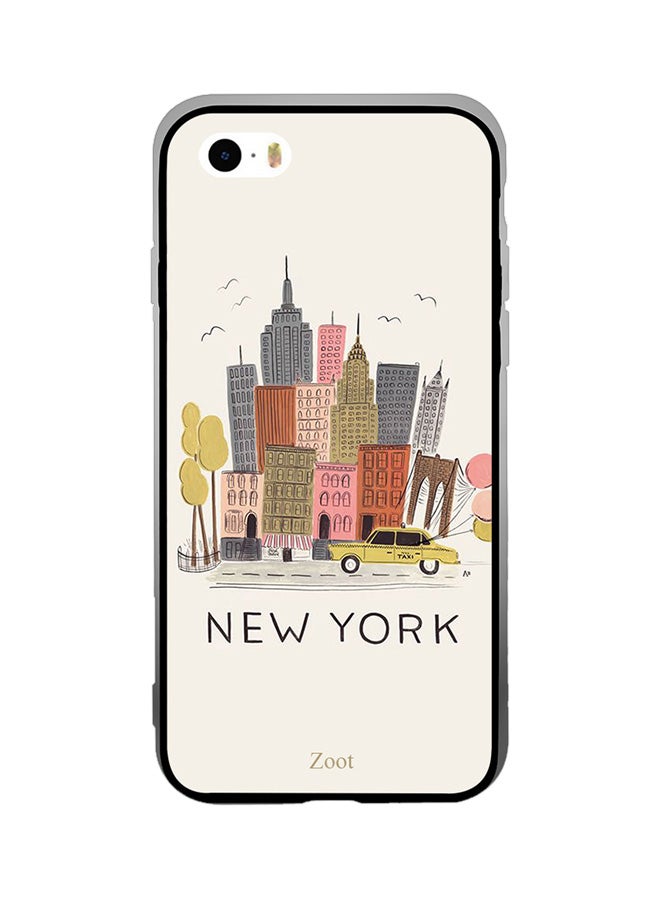 Zoot - Thermoplastic Polyurethane Protective Case Cover For Apple iPhone SE New York - Image 1