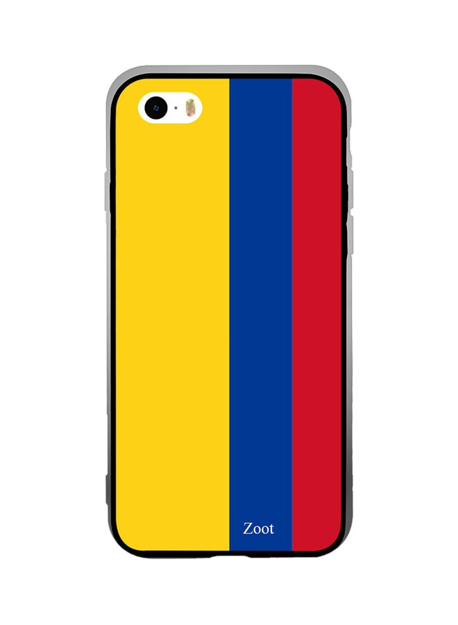 Zoot - Thermoplastic Polyurethane Protective Case Cover For Apple iPhone SE Colombia Flag - Image 1