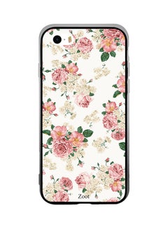 Thermoplastic Polyurethane Protective Case Cover For Apple iPhone SE Peach Roses