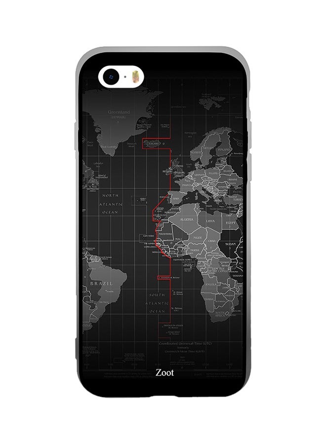 Thermoplastic Polyurethane Protective Case Cover For Apple iPhone SE Ocean Borders