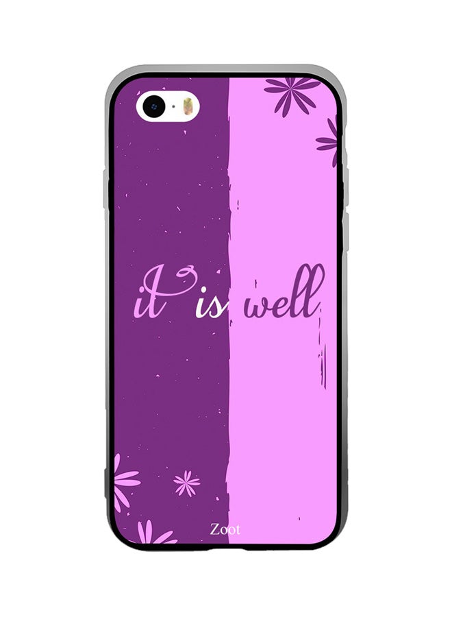 Zoot Thermoplastic Polyurethane Protective Case Cover For Apple iPhone SE It Is Well