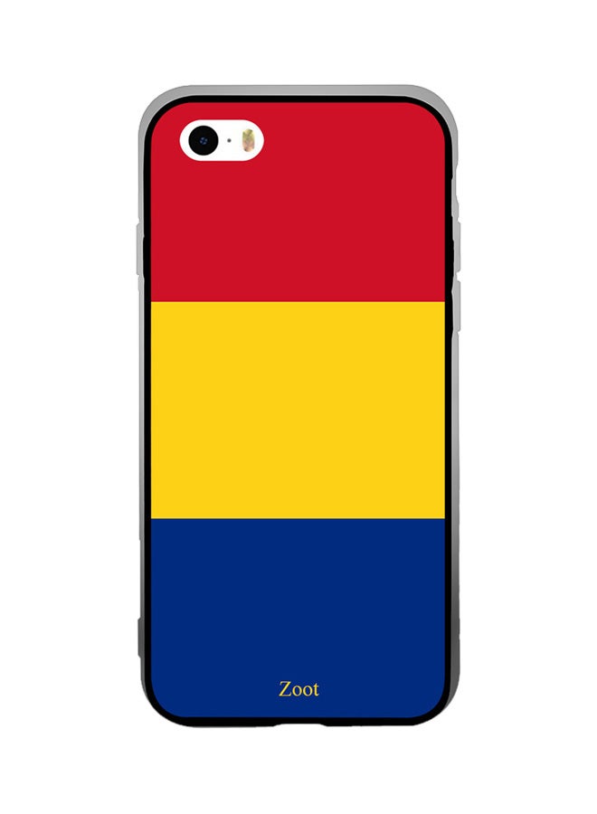 Zoot Thermoplastic Polyurethane Protective Case Cover For Apple iPhone 5S Romania Flag