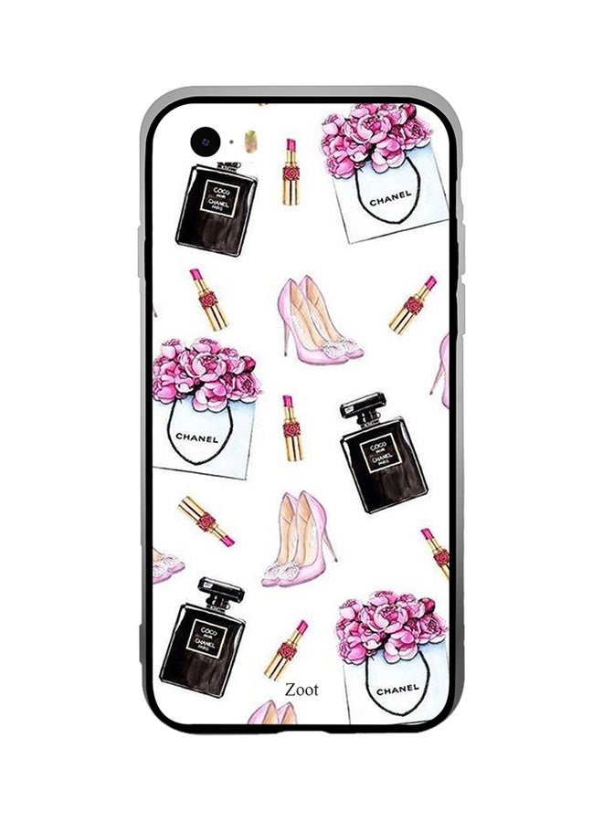 Zoot Thermoplastic Polyurethane Protective Case Cover For Apple iPhone 5S Cologne Lipstick Sandals