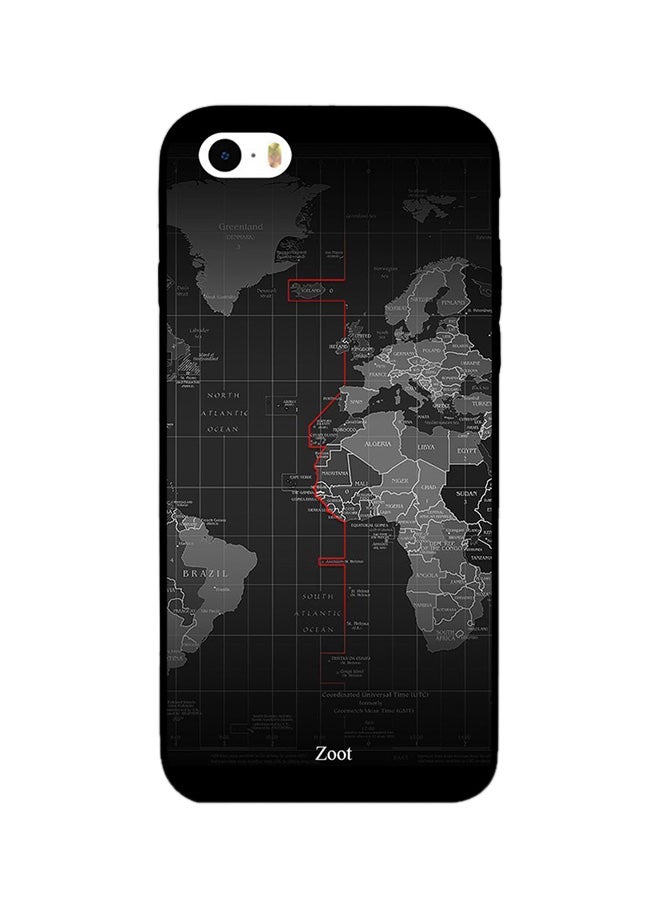 زوت غطاء حماية واقي لهاتف أبل آيفون 5S نمط حدود المحيط