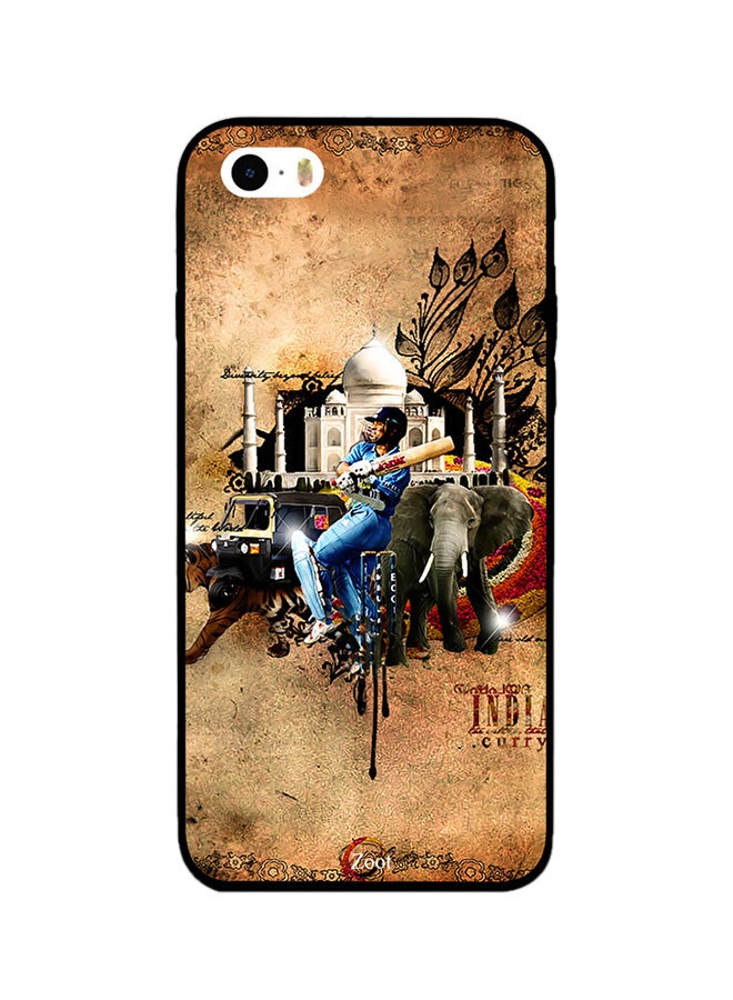 Thermoplastic Polyurethane Protective Case Cover For Apple iPhone 5S Land Of Diversity