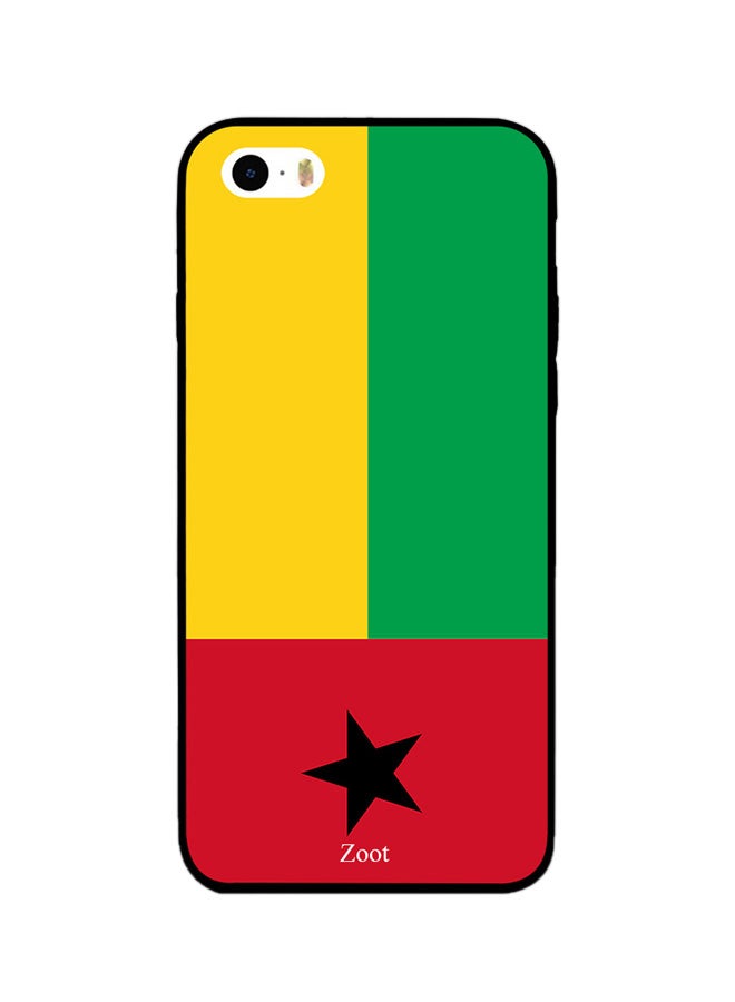 Zoot Thermoplastic Polyurethane Protective Case Cover For Apple iPhone 5 Guinea-Bissau Flag