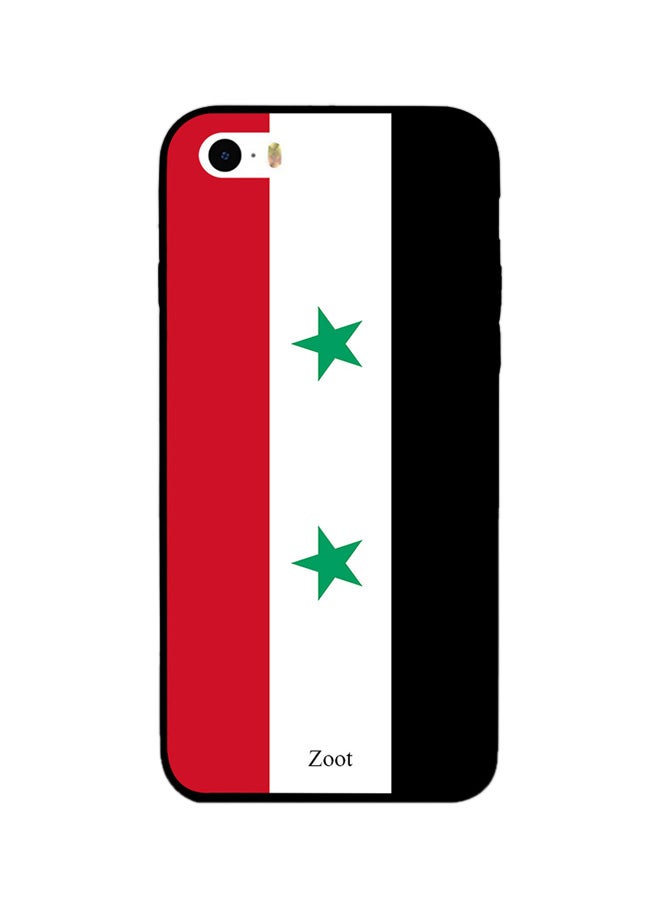 Zoot - Thermoplastic Polyurethane Protective Case Cover For Apple iPhone 5 Syria Flag - Image 1