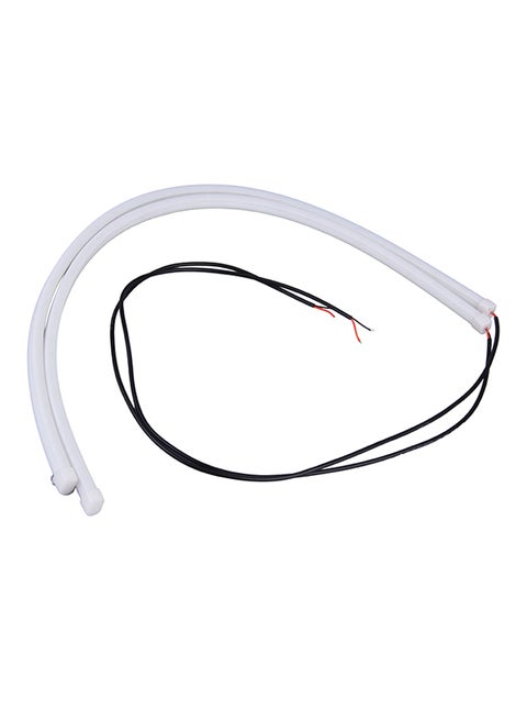 2-Piece Car Strip Turn Signal Running Light