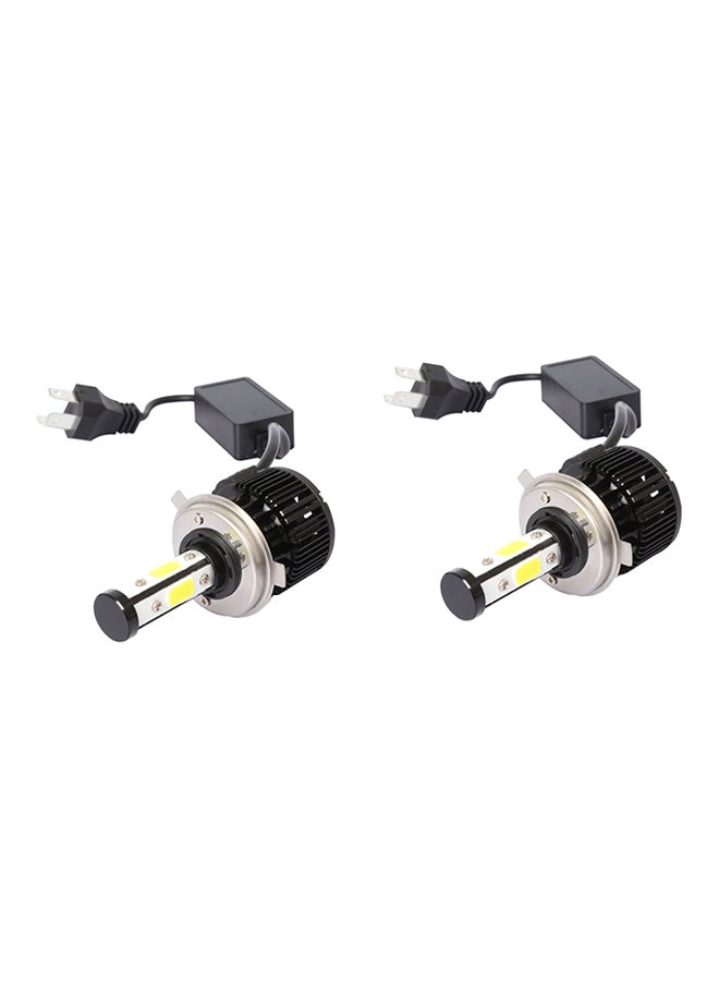 OUTAD 2-Piece Waterproof X6 Car LED Headlights - Image 1