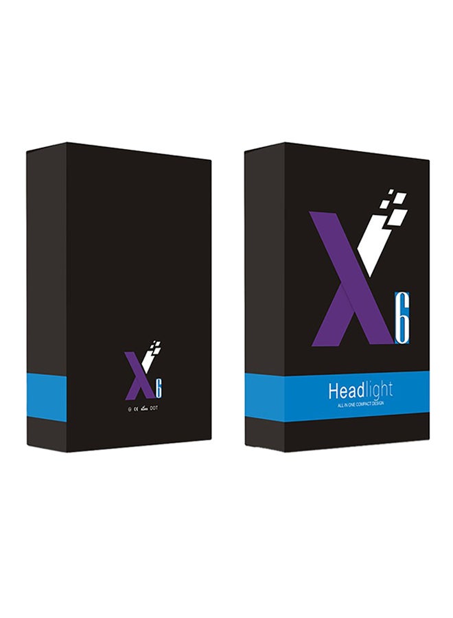 OUTAD 2-Piece Waterproof X6 Car LED Headlights - Image 5