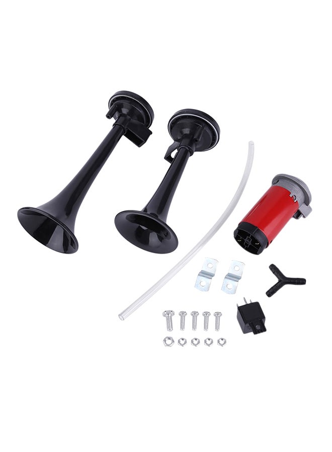 OUTAD Trumpet Air Motorcycle Horn For Car Truck Boat - Image 1