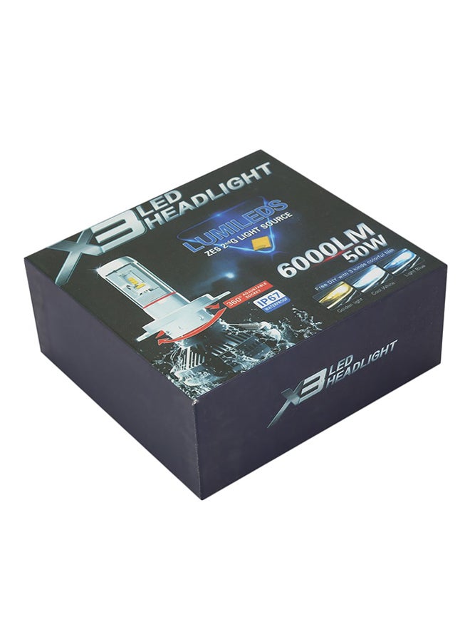 OUTAD 2-Piece Adjustable Socket Waterproof LED Headlights - Image 5