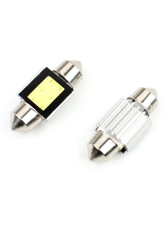 أوتاد قطعتا مصابيح مجوفة لإضاءة لوحة الترخيص لسيارة زينون - Image 2