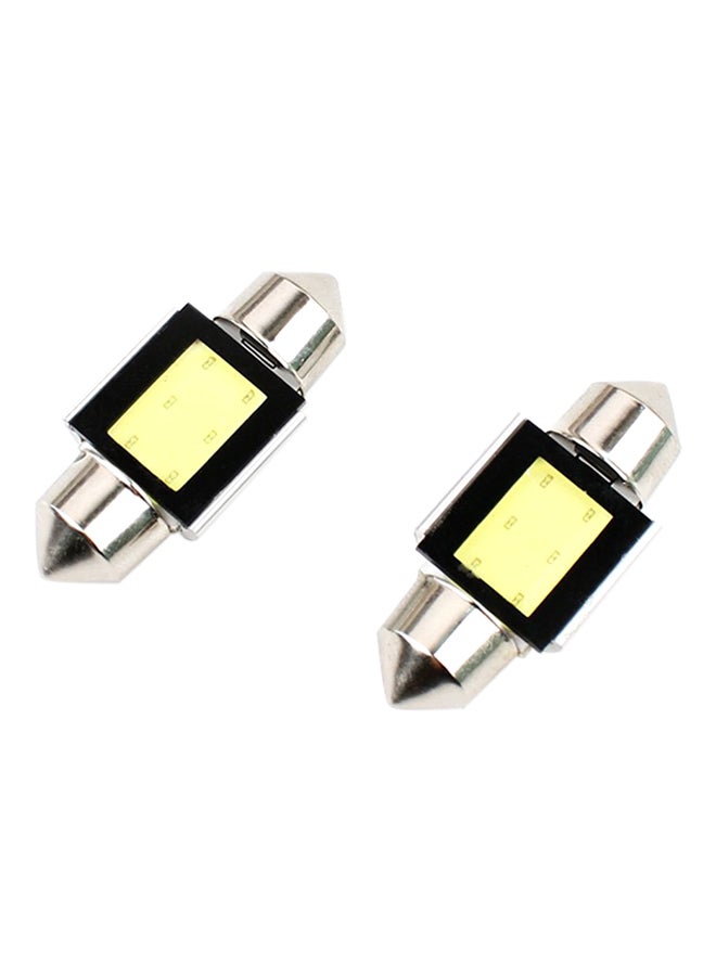 أوتاد قطعتا مصابيح مجوفة لإضاءة لوحة الترخيص لسيارة زينون - Image 1