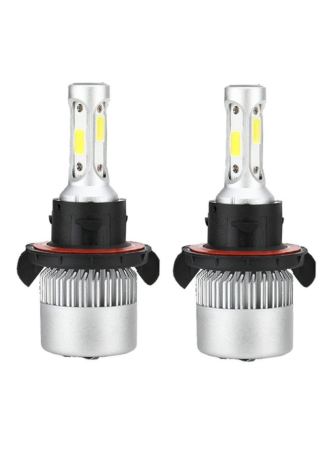 أوتاد قطعتان من مصابيح LED أمامية للسيارة ومضادة للماء - Image 1