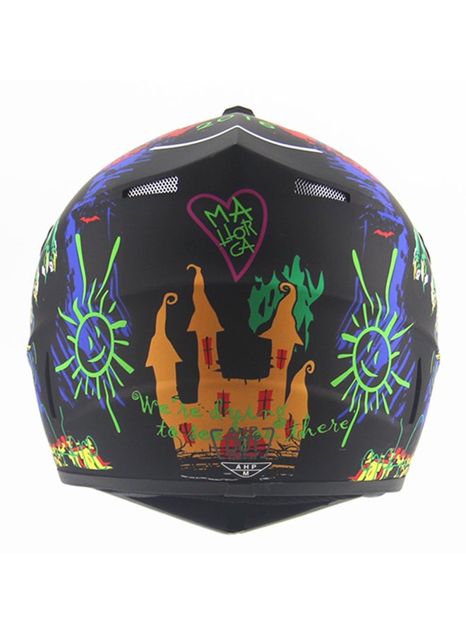 OUTAD 3-Piece Full Face Racing Motorcycle Helmet Kit - Image 2