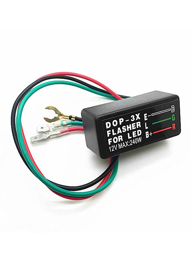 OUTAD 3-Wire DOP-3X Motorcycle LED Flashing Relay - Image 3