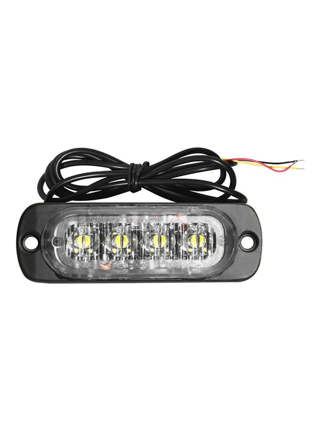 أوتاد لمبة وامضة متوهجة لتحذيرات الإنذار جانبية بأربعة أضواء LED - Image 2