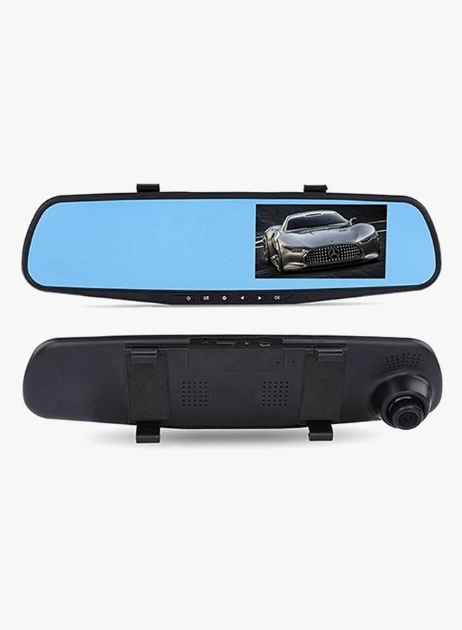 LESHP Dual Lens Auto Car DVR Rearview Mirror Camera Video Recorder  - Image 4