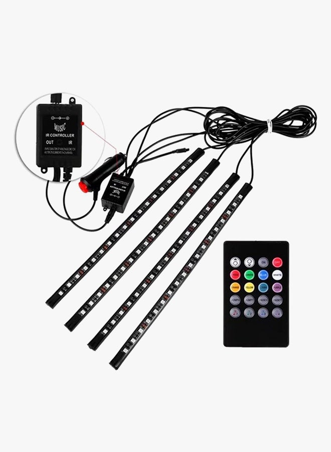 OUTAD 4-In-1 Voice Control Interior Car Decorative Light  - Image 2