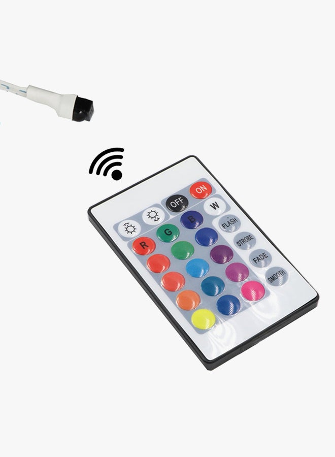 OUTAD 4-Piece Interior Decorative Light Strip Lamp With Remote - Image 2