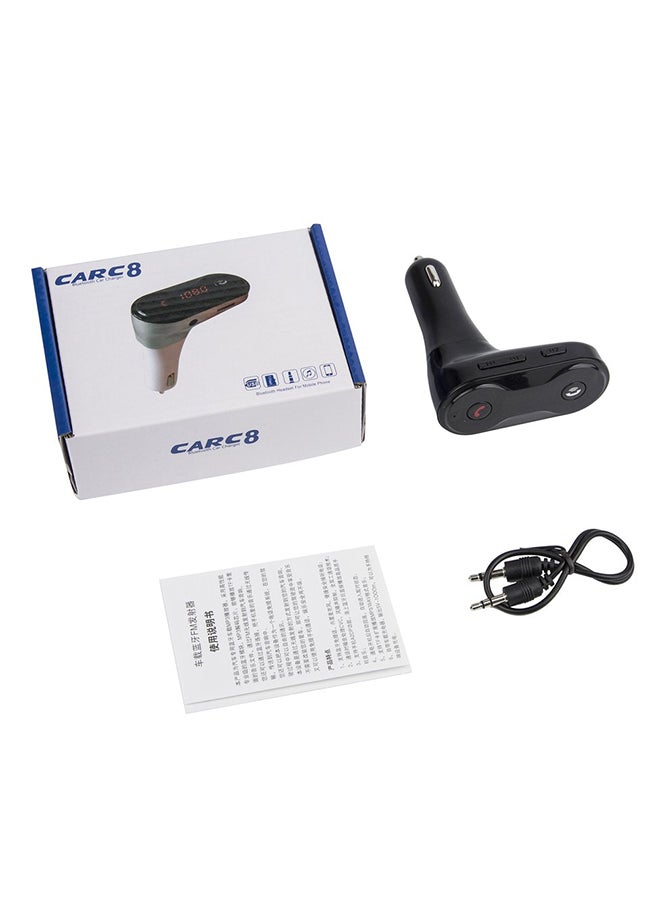 LESHP Car Bluetooth MP3 Player USB Charger  - Image 1