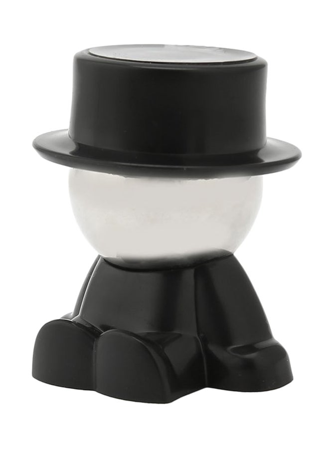 OUTAD Mini Villain Hat Magnetic Phone Holder Black/Silver - Image 1