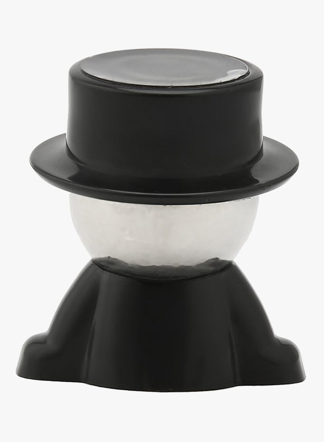 OUTAD Mini Villain Hat Magnetic Phone Holder Black/Silver - Image 2