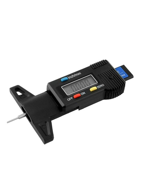 LCD Display Car Digital Portable Tyre Tread Depth Tester Gauge