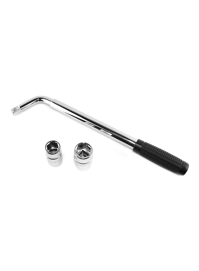OUTAD L-Typed Spanner Lug Wrench With Sockets Repair Tool - Image 1