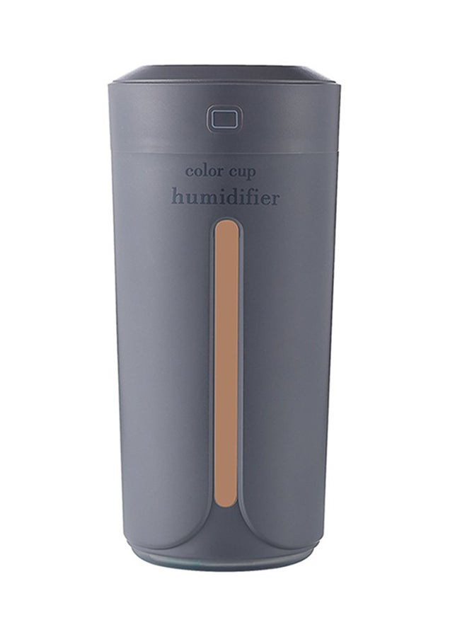 ليشب جهاز تنقية وترطيب هواء السيارة بالموجات فوق الصوتية بقدرة 2 وات رمادي