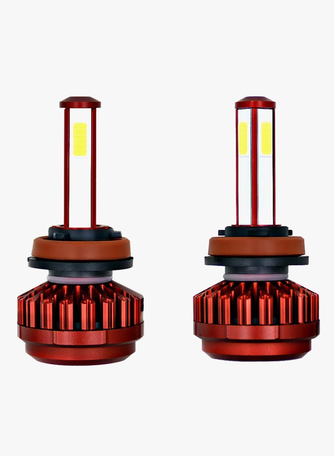 أوتاد طقم مصابيح سيارة أمامية مضادة للماء من قطعتين - Image 2