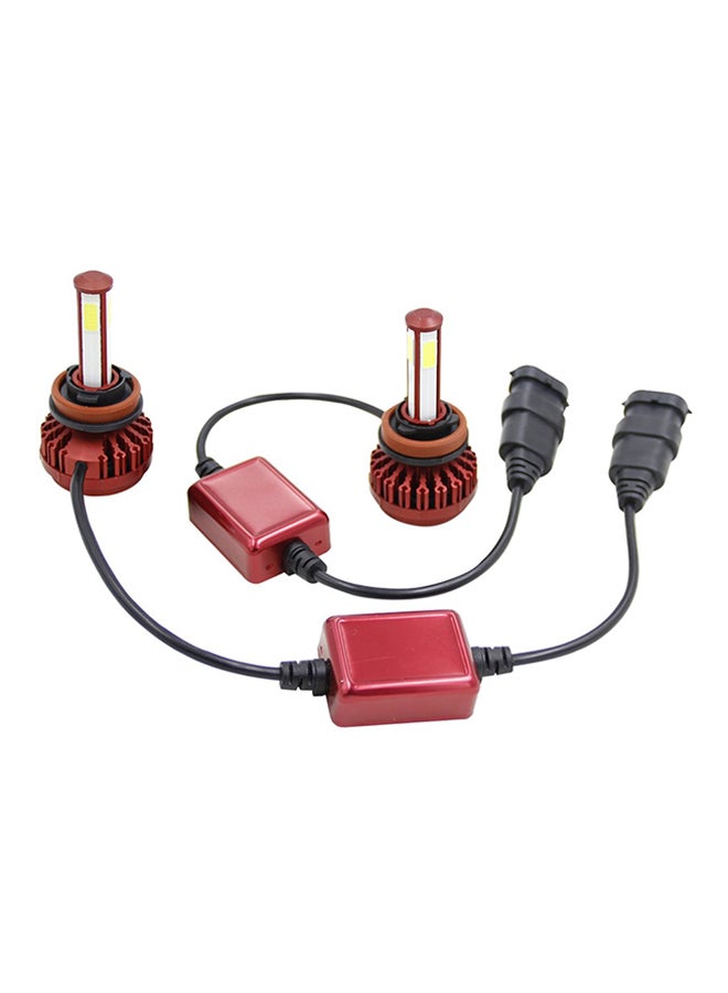 أوتاد طقم مصابيح سيارة أمامية مضادة للماء من قطعتين - Image 1