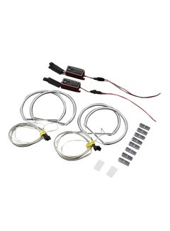 OUTAD LED Eyes Halo Rings Kit For BMW E46 3 Series  - Image 1