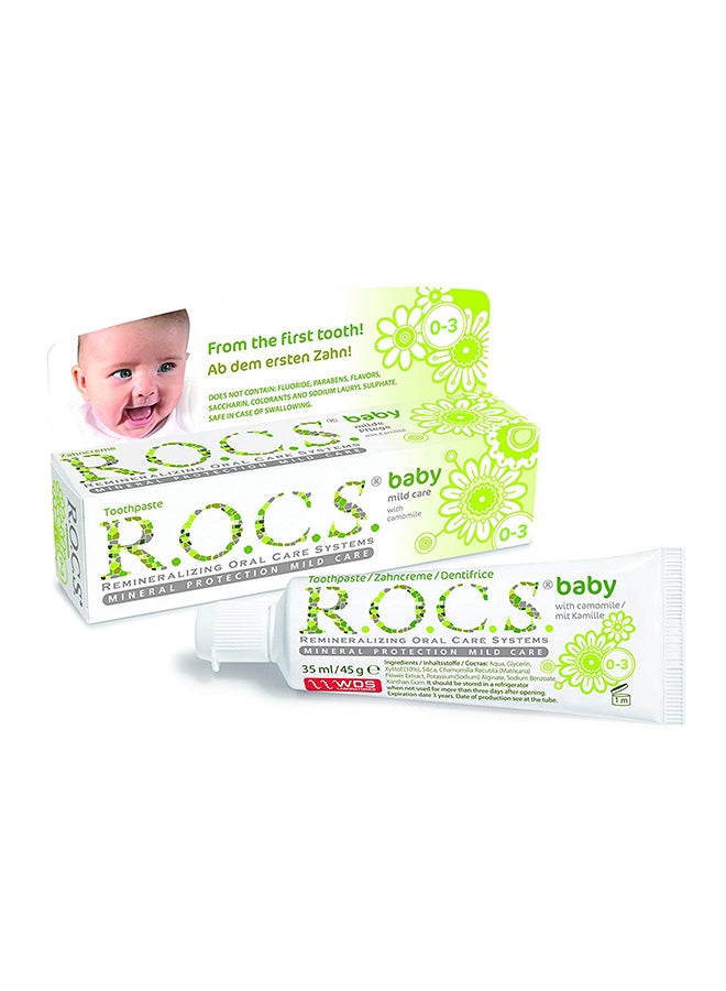 Rocs Mineral Protection Mild Care With Camomile Toothpaste