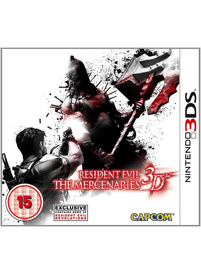 CAPCOM Resident Evil : The Mercenaries 3D - English/Arabic - (UAE Version) - Action & Shooter - Nintendo 3DS  - Image 1