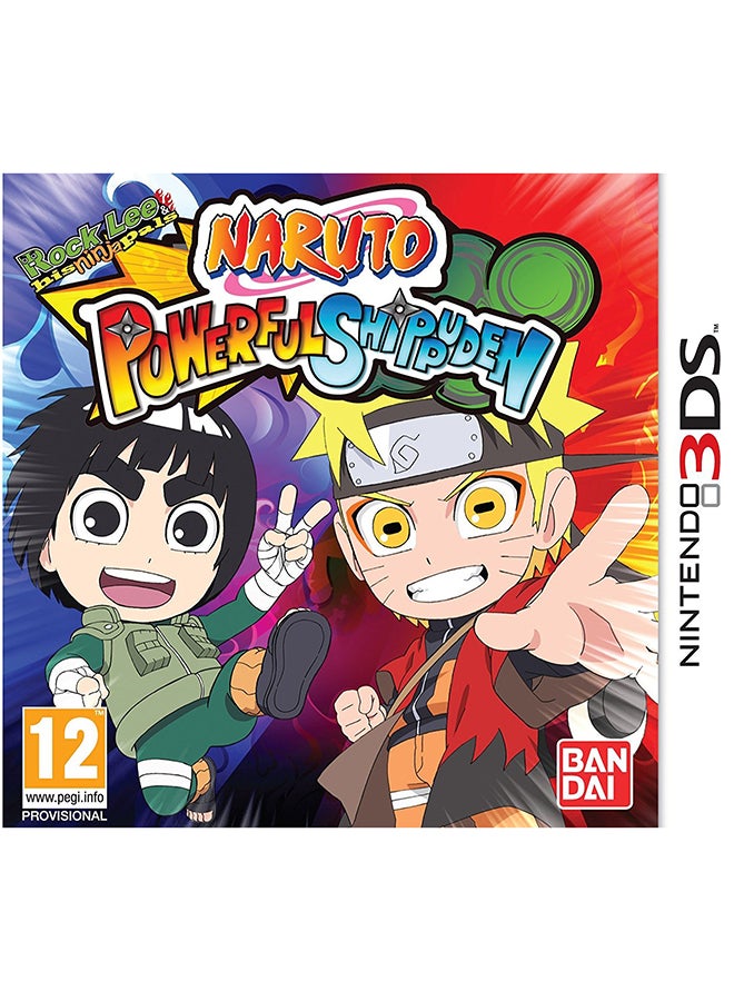 BANDAI NAMCO Entertainment - Naruto Powerful Shippuden (Intl Version) - Action & Shooter - Nintendo 3DS - Image 1
