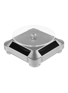360 Turntable Rotating Solar Jewellery Display Showcase
