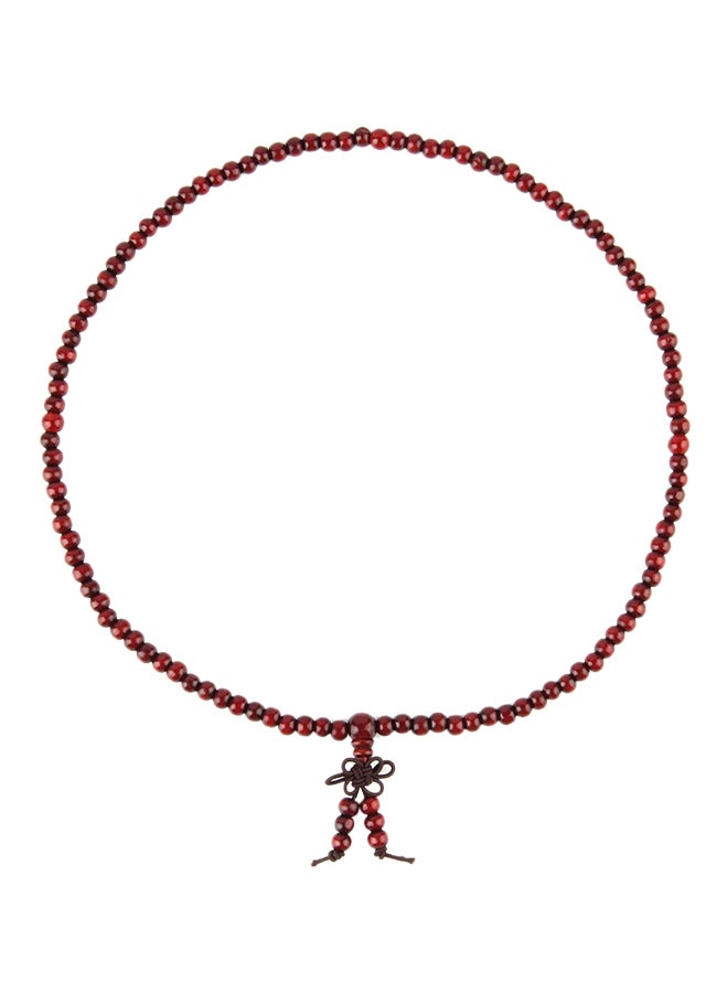 Wood 108 Bead Prayer Multi-Layer Wood Bracelet 