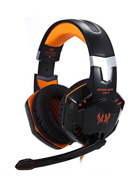 G2000 Over-Ear Gaming Wired Headphones With Mic For PS4/PS5/XOne/XSeries/NSwitch/PC