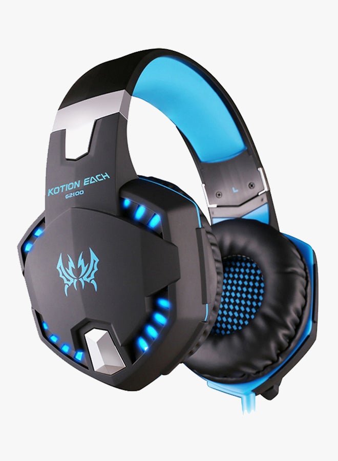 KOTION EACH G2100 Over-Ear Gaming Wired Headphones With Mic For PS4/PS5/XOne/XSeries/NSwitch/PC  - Image 2