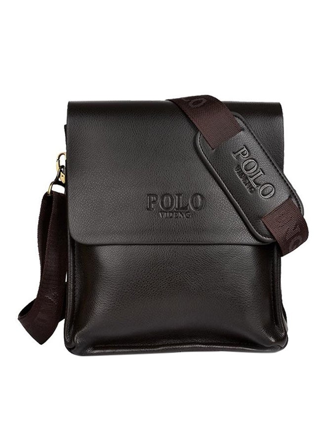 VIDENG POLO Exclusive Crossbody Bag Brown - Image 1